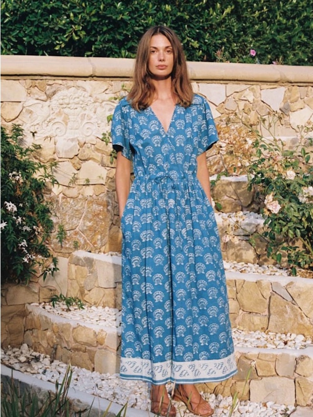 Christy Dawn The Dawn Dress in Ocean Seashell